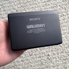 SONY WM-EX555 Walkman Cassette Player, Awesome Gun Gray ! Working !