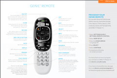 DIRECTV RC73 REMOTE CONTROLS / LOT OF 2 / IR/RF HR44/HR54 GENIE/BATTERIES/NEW!!
