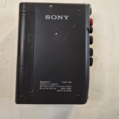 Sony Standard Cassette Voice Recorder TCM-150 Tested W/ Bonus 90min Cassette