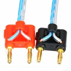 1Pair Dual banana Binding Post plug to XLR 3pin Female Audio Speaker patch Cable