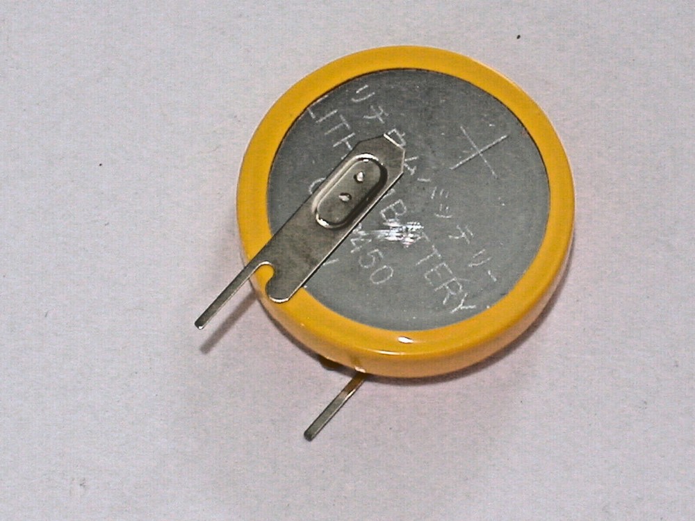 2 NEW CR2450 CR 2450 3v lithium battery with TABS MEMORY BACK UP CMOS