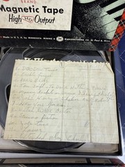 Vintage Scotch Knight Reel to Reel Tape Lot 7″ Plastic Reels 1950s Audio 6pc
