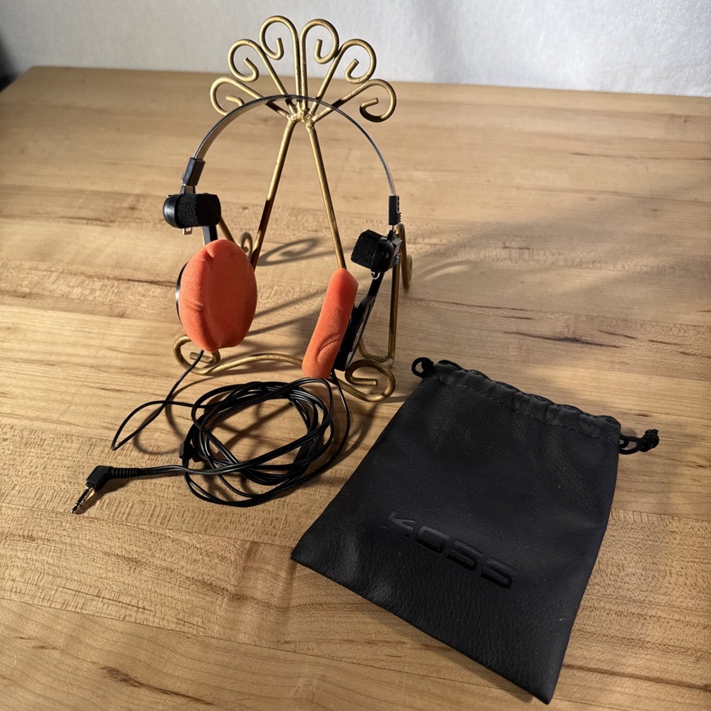 Koss Porta Pro On-Ear Headphones Collapsible Comfort Zone Orange Pads TESTED