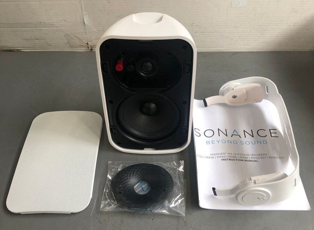Sonance Mariner MX52 Outdoor Speaker – White – Single 🔥New/Open Box🔥