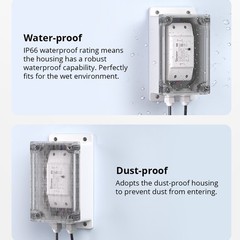 SONOFF IP66 Waterproof Cover Case for Basic/RF/Pow/Dual/TH Smart WiFi Switch