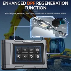 Heavy Duty Truck Scanner Machinery Scan Tool Diesel OBD Code Reader DPF Regen