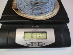 Thermax 22 AWG Stranded SPC Hookup Wire PTFE Teflon Blue Brown White NOS 22gauge