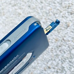 Panasonic SX35 Walkman Cassette Player, Awesome Blue ! Working ! #7081