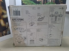 Kenwood KFC-5708C 2-Way 5in. x 7in. Car Speaker