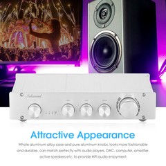 HiFi 3-way Class A Digital Stereo Preamplifier 2.0 Channel Home Audio Preamp