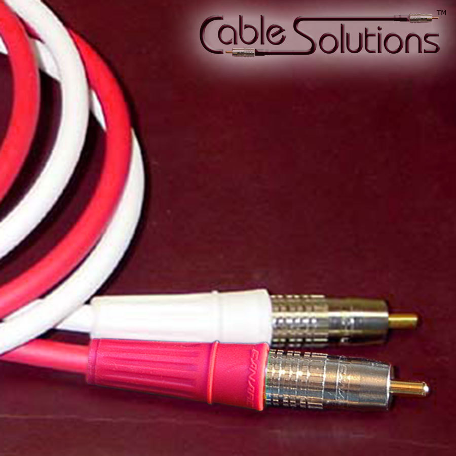 Canare Precision Stereo Audio Interconnect Cables 0.8m