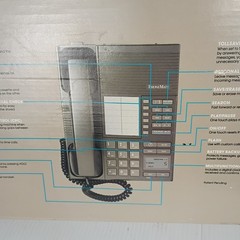 VTG Deadstock PhoneMate 8250 Telephone With Answering Machine And Speaker Phone