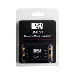 SMC21 Stereo Signal to Mono Converter, for 70V & 8Ohm Systems NO Power Needed