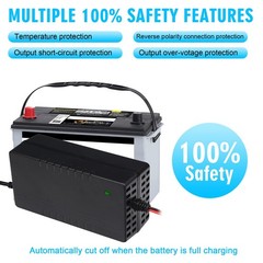 Lithium LifePO4 Battery Charger 24V, 29.2V 10A 24V Lithium Iron Phosphate Mul…