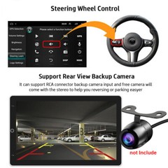 Android 12 Radio 10.1inch Rotatable Car Stereo 2Din Wifi GPS Navi Touch Screen