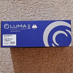 Luma 300 Series LUM-300-DOM-IP-BL Outdoor Dome Surveillance Camera IR 2MP(Black)