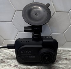 Rove R2-4K Car Dash Cam With Memory Card And Power Cable