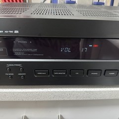 TEAC AG-790A 2-channel 100W AM/FM Stereo Receiver Tested No Remote Works