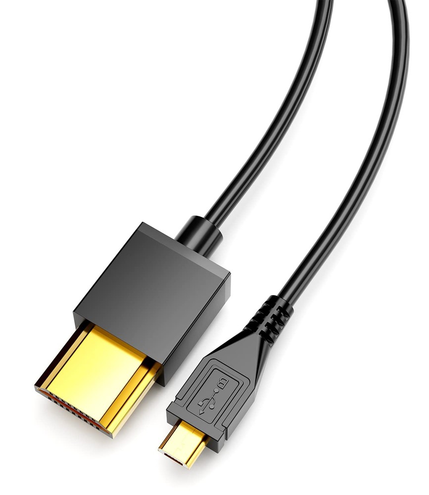 Eanetf HDMI to Micro USB Cable, 1.5M/ 5ft Male Data…