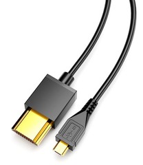Eanetf HDMI to Micro USB Cable, 1.5M/ 5ft Male Data…