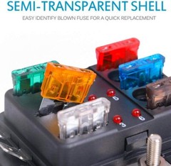 100pcs Standard Blade Fuse Assortment Auto Car Truck Fuses Kit ATC / ATM US