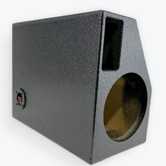 Universal Single Regular Cab Subwoofer Box 1×8” Ford Gm Bolero Style Mini D-SIDE