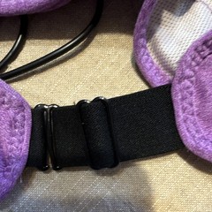 VOEROU Bluetooth Sleep Headphones Adjustable Headband Purple Wireless