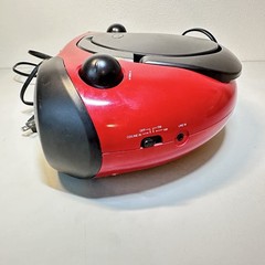 GPX BC232R CD/Radio/CD-R Playback Boombox Red and Black