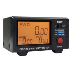 Nissei DG-503MAX Digital SWR and Power Meter for Analog and Digital Radios