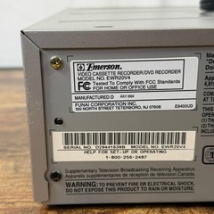 Emerson EWR20V4 DVD Recorder VCR Combo 2000s DVD Works VHS Parts OEM Remote