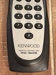 Kenwood Remote RC-505 for KDCMPV5025 Audio Car Vehicle Stereo Batteries Included