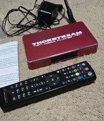 Thorstream Elite Quad Core Wifi 4K UHD Streaming TV Media Box w Remote Control