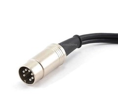 CablesOnline 1ft 7-Pin Din Male to 2-RCA Female Audio Cable