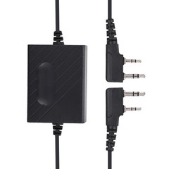 Two‑Way Walkie‑Talkie Repeater Relay Box K‑Head ABS 90cm Cable Signal Amplifier