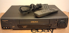 Panasonic ProLine AG-2560P Commercial Reliable HiFi 6 Head VCR w/ Remote (VGUC)