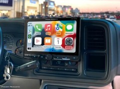 Power Acoustik CPAA-70D10F 10.6″ DVD Car Stereo w Apple CarPlay & Android Auto
