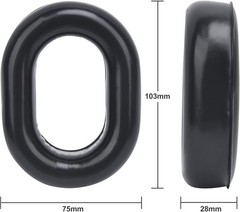 NEW Headset Gel Cushion Earpads For David Clark H10-60 H10-20 H10-13S H10+Others