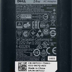 Original Dell AC Power Adapter For Dell Venue 11 pro 5130 7130 7139 7140 Charger