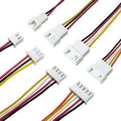20 PCS XH2.54mm 2-5 Pin Double End Male Female Extension Wire Connector