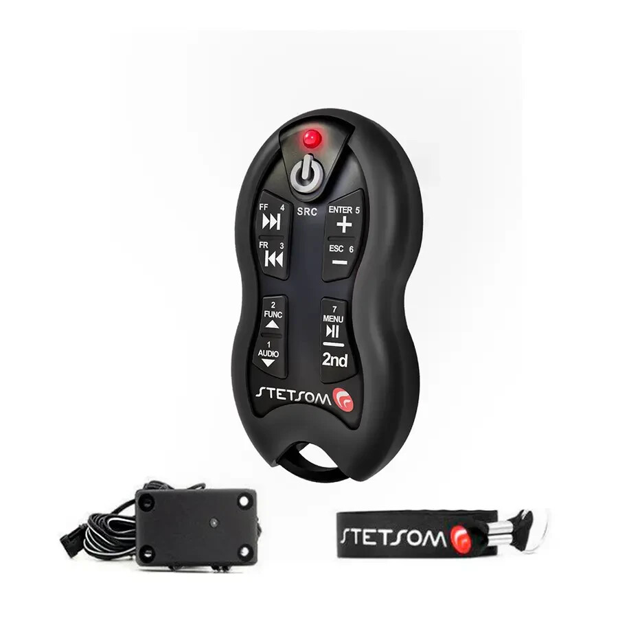 Stetsom SX2 Long Range Multi Function Audio and Video Remote Control – Black