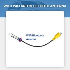 Plug and Play 10 Pin RCA Cable for Android Stereos with Backup Camera Support