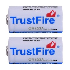 TrustFire CR123A 123A Lithium Battery CR17345 1400mAh 3.0V Camera Batteries Cell