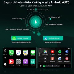 Carplay Universal Android 13 Car GPS Radio Navi 2Din Stereo Head Unit BT WiFi FM