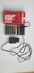 Vintage Soviet Elektronika MK-23A Calculator USSR Box Manual Power Adapter