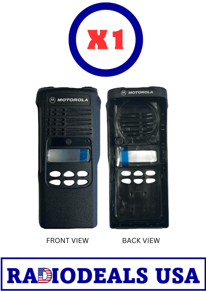 Motorola HT1250 LKP Plastic Only Housing – Black – 1580666Z01 – 1 PC