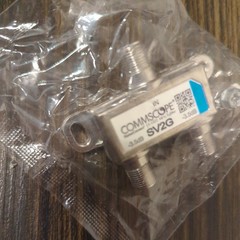 COMMSCOPE SV-2G 1:2 Coaxial Cable Splitter 5-1002 MHz -3.5dB New Lot Of 7