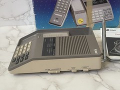 AT&T 5500 Cordless Speakerphone Box Instructions Cord Battery Untested