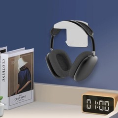 2x Headphone Hanger Wall Mount Stand for Headset Space-saving Headset Holder