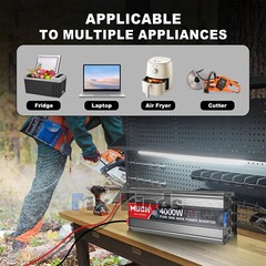 Pure Sine Wave Inverter 4000W 6000W 8000W 12V 24V – 110V 120V Solar Off Grid LCD