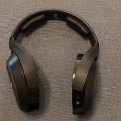 Sennheiser HDR 175 Black Wireless Adjustable Headband Over Ear Headphone Only